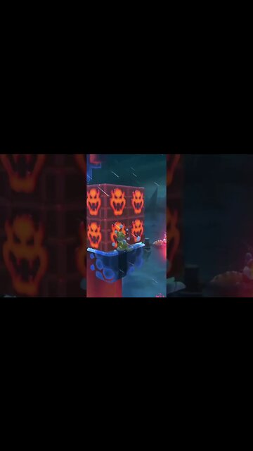 Mario proving “If I fits I sits” is an intrinsic feline impulse #gaming #funny