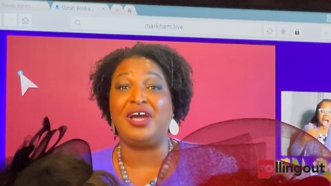 Stacey Abrams + Oprah Winfrey Interview Watch Party x RO