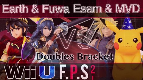 Earth & Fuwa vs. PG|Esam & PG|MVD - Wii U Doubles - FPS2