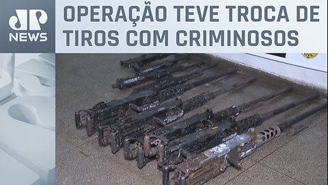 Nove das 21 metralhadoras furtadas por militares de quartel do Exército são encontradas