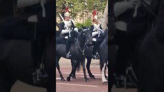 Household cavalry on the mall #horseguardsparade