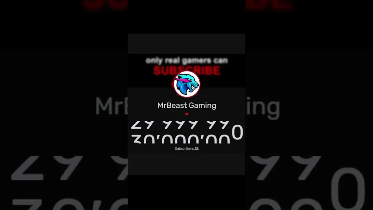 MrBeast Gaming 30 Million Subscribers