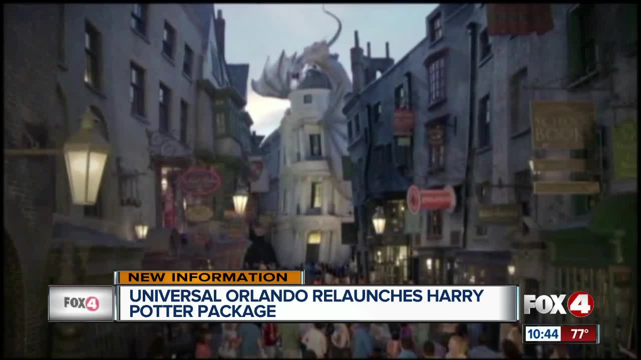 Universal relaunches Harry Potter vacation package