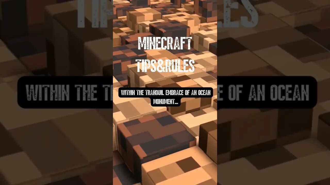 Minecraft Tips and Rules \ EP 30 | #shorts #minecraft