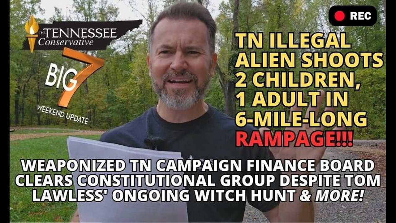 Tennessee Illegal Alien Shoots 2 Children, 1 Adult In 6-Mile-Long Rampage!!! & 6 More Big Stories