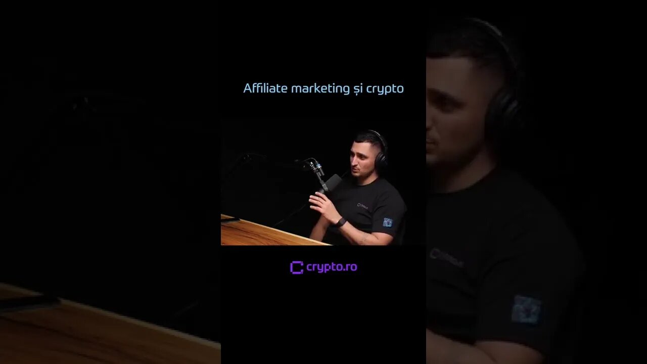 Alex Numeris ne povestește despre affiliate marketing și despre domeniul crypto.ro 😎