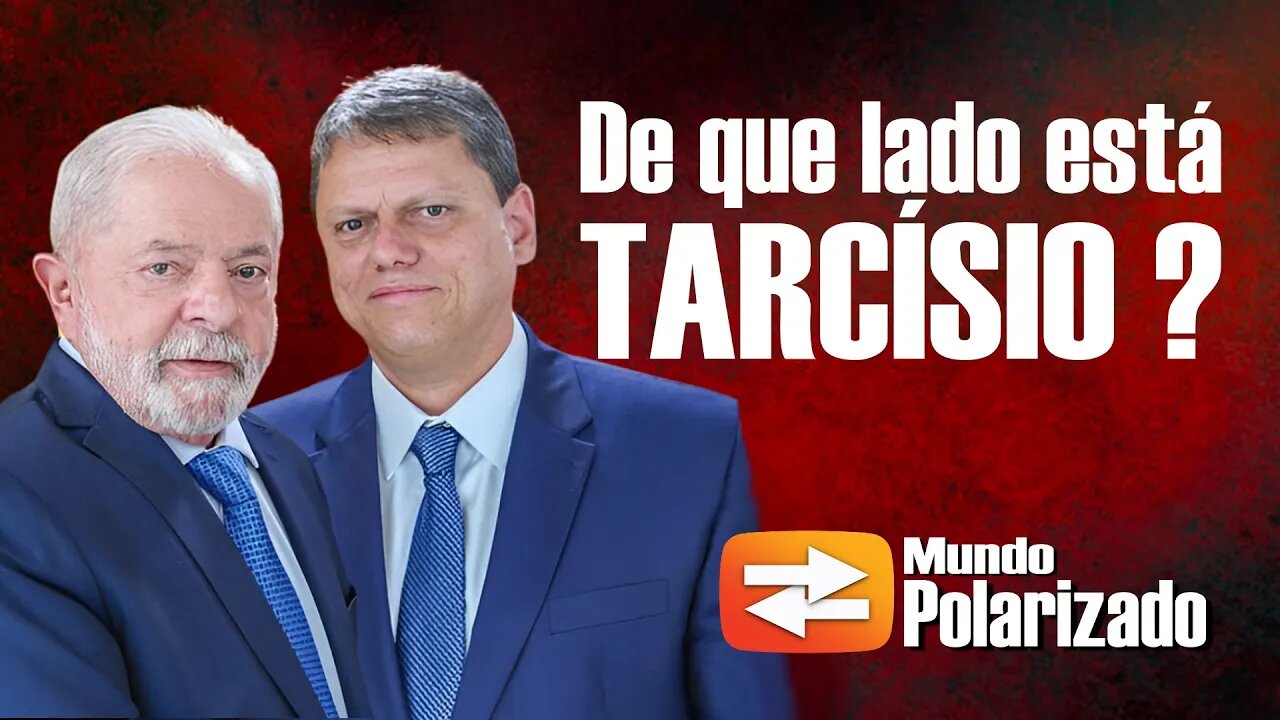 Lula ou Bolsonaro? De que lado Tarcísio está?