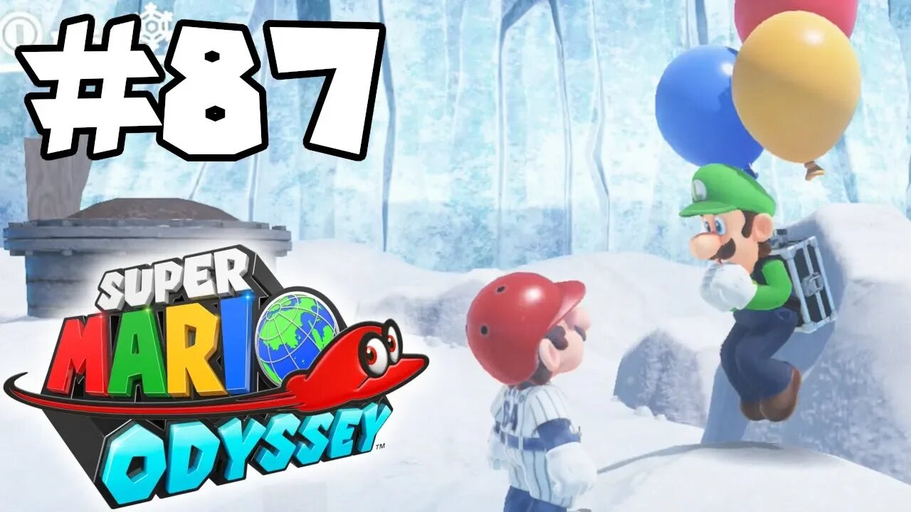 Super Mario Odyssey 100% Walkthrough Part 87: Chilly Luigi