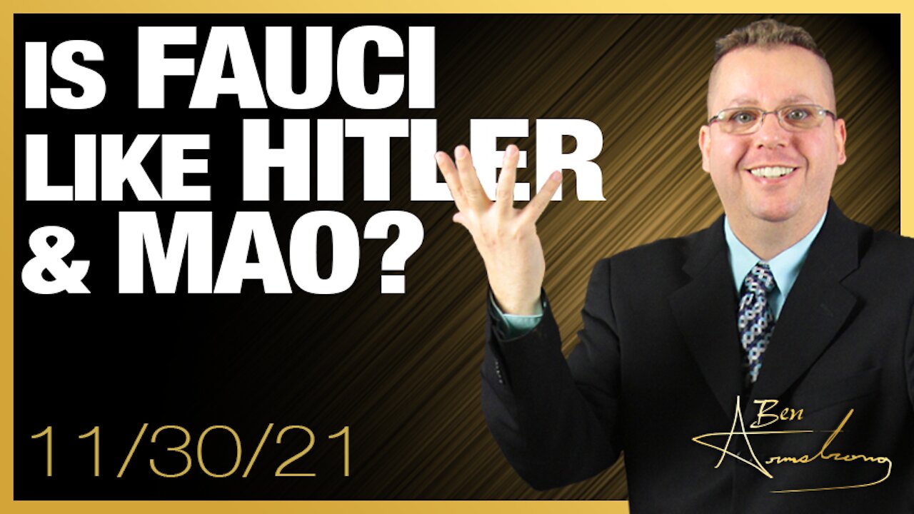 Why Fauci's Name In History Will Be Next To Hitler and Mao