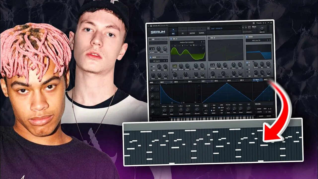 How to make DRAIN BEATS for ECCO2K & BLADEE