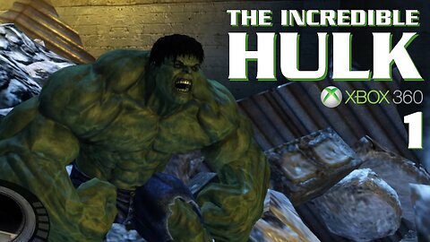 The Incredible Hulk (2008) X-Box 360 Gameplay Part 1