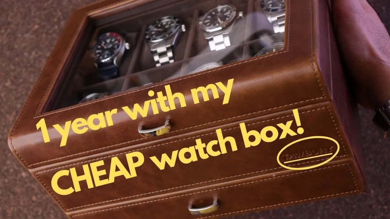 Is expensive better? | Tawbury Watch Box.