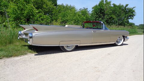 Survivor 1960 Cadillac Eldorado Convertible in Champaigne & Ride on My Car Story with Lou Costabile