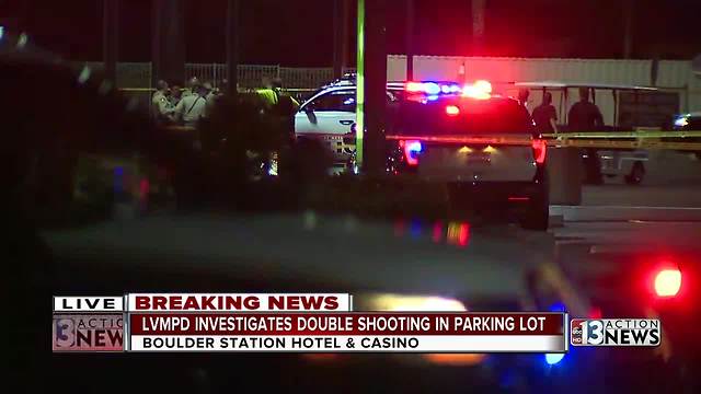 Double shooting in casino parking lot