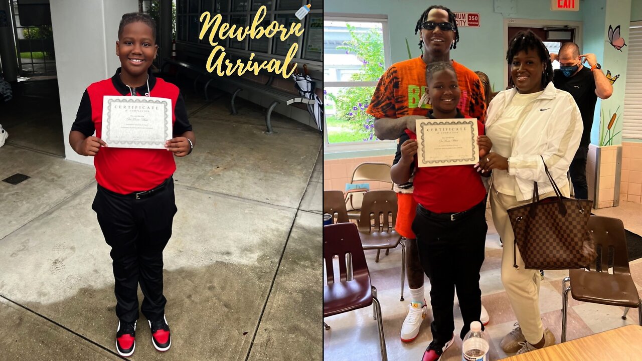 Moneybagg Yo Attends Son DeMario's 5th Grade Graduation! 🎓