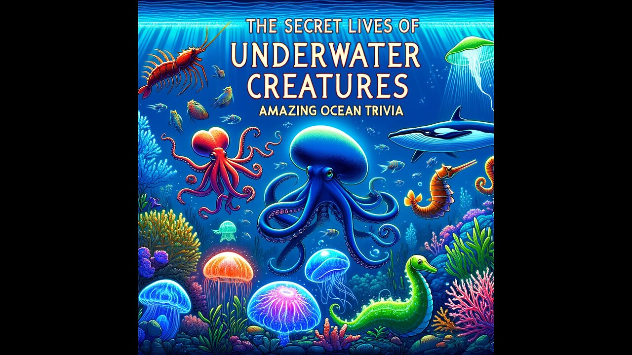 The Secret Lives of Underwater Creatures: Amazing Ocean Trivia