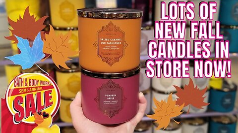 SAS DAY 12 | NEW FALL CANDLES STORE WALK-THRU! | BATH & BODYWORKS | DELTA SHORES, CA #SAS