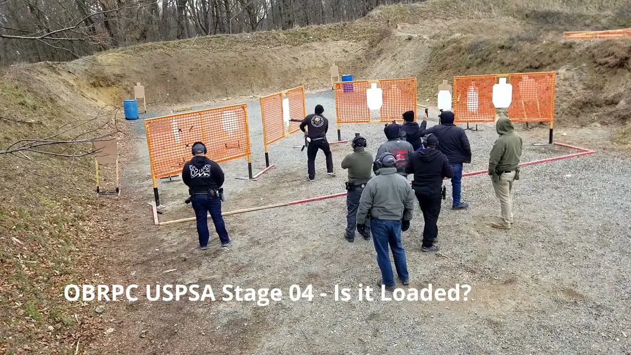 #uspsa February Old Bridge RPC Match 2023 Stage 04 "Is It Loaded?" #ipsc #unloadshowclear