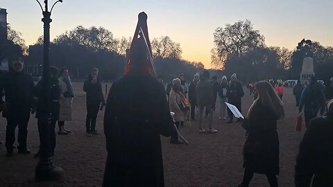 Winter sunset over Horse Guards parade #horseguardsparade