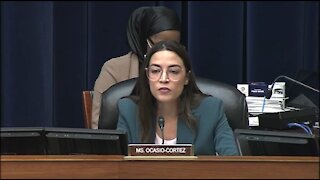 AOC Blames Oil Execs For Setting The Future On Fire