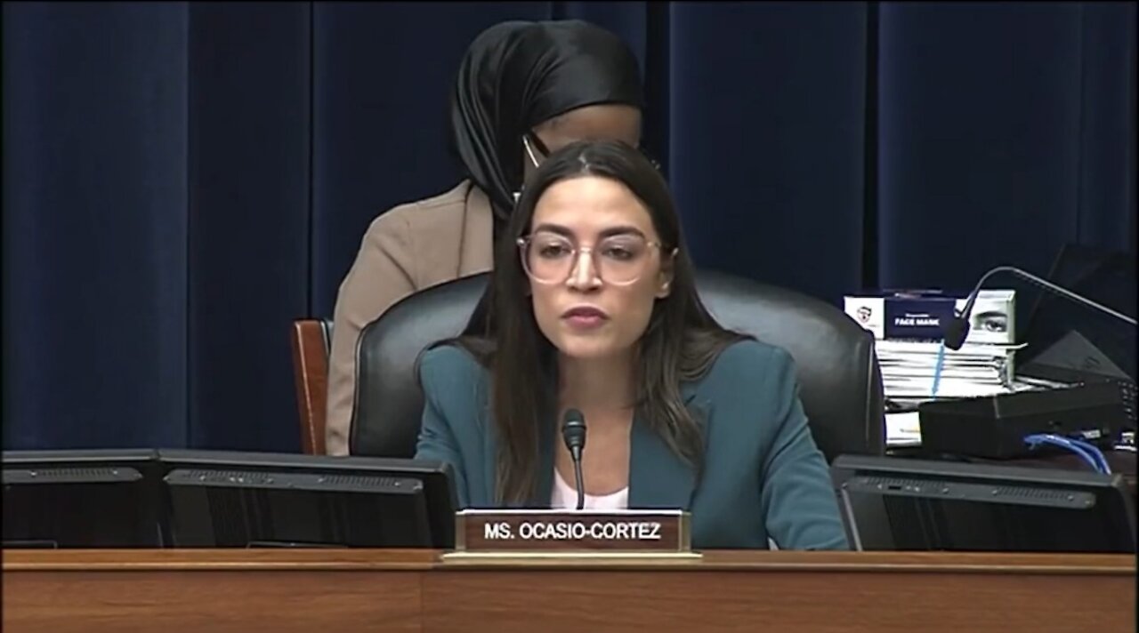 AOC Blames Oil Execs For Setting The Future On Fire