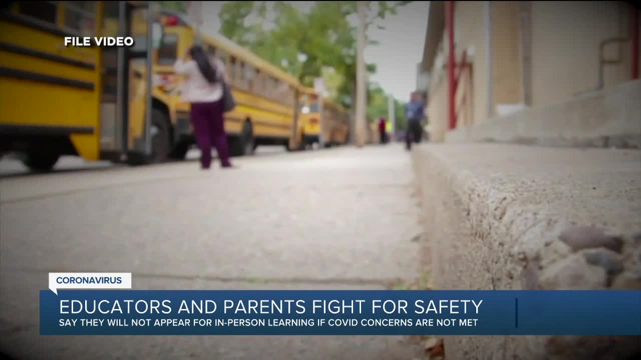 Educators and parents fight for safety