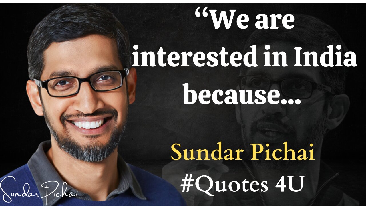 You might fail a few times, but ...Sundar Pichai intersting Quotes That Will Inspire You