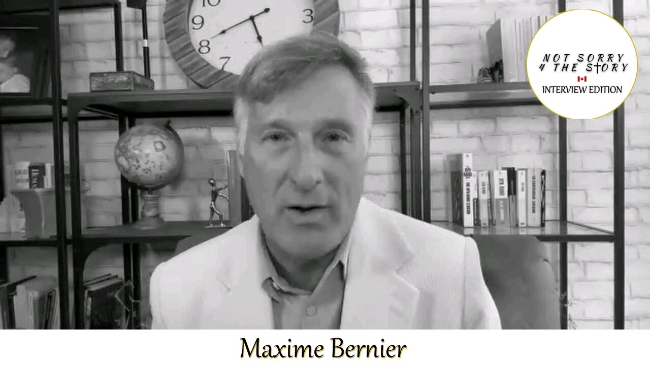 TRAILER: Maxime Bernier Interview, Pt. 1