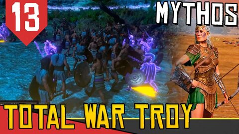 EXERCITO dos MORTOS! Fim - Total War Saga Troy Hipólita #13 [Gameplay PT-BR]