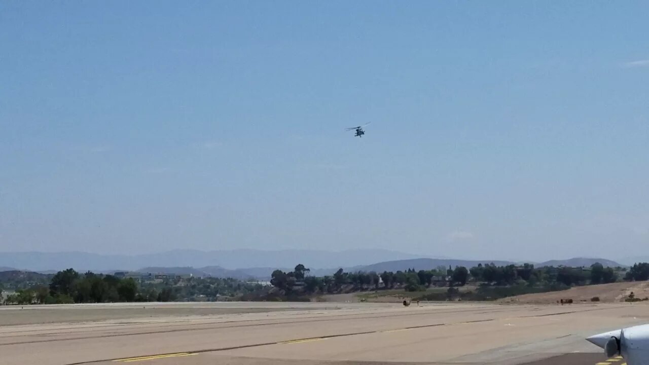 SH-60 Doing Touch and Go