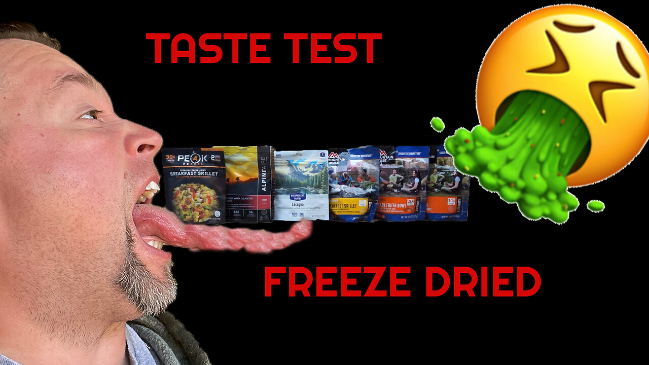 Would you eat this? Taste testing Freeze Dried survival foods.