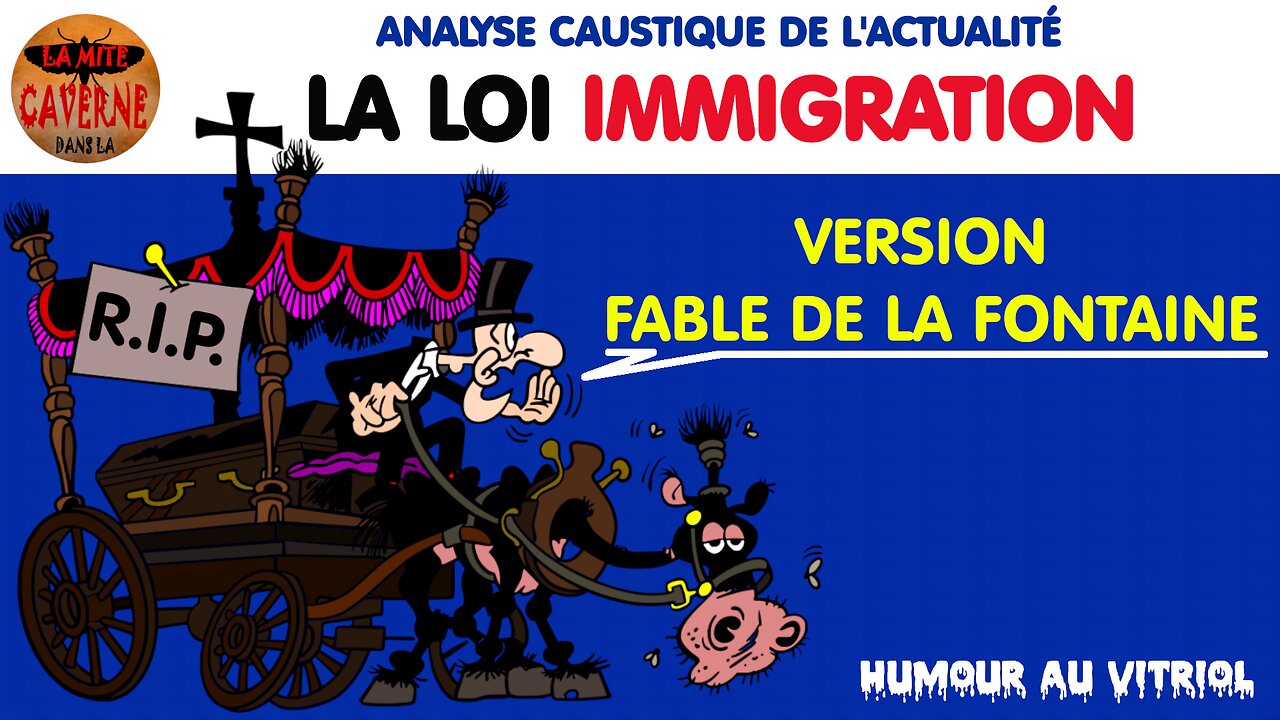 Fable de LA FONTAINE avec MACRON dedans…😂 (25/12/2023)