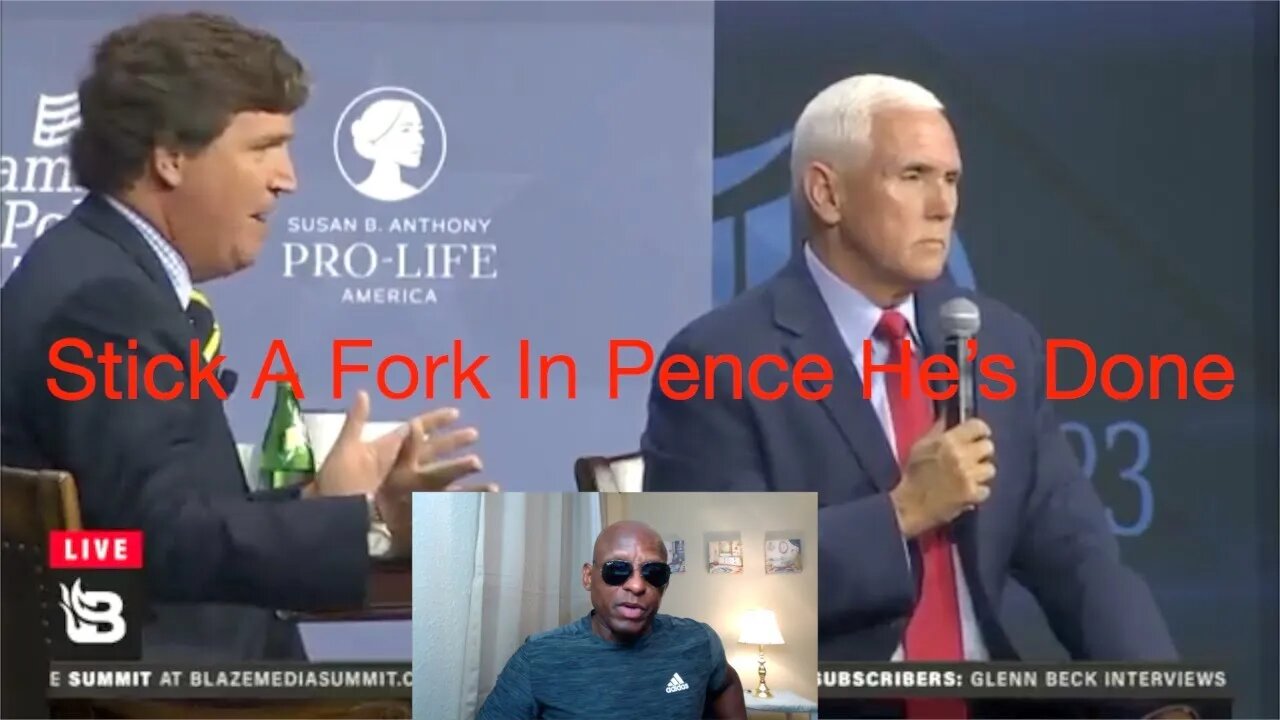 Mike Pence Tells Tucker He’s Not Concerned With American’s He’s Focused On Ukraine