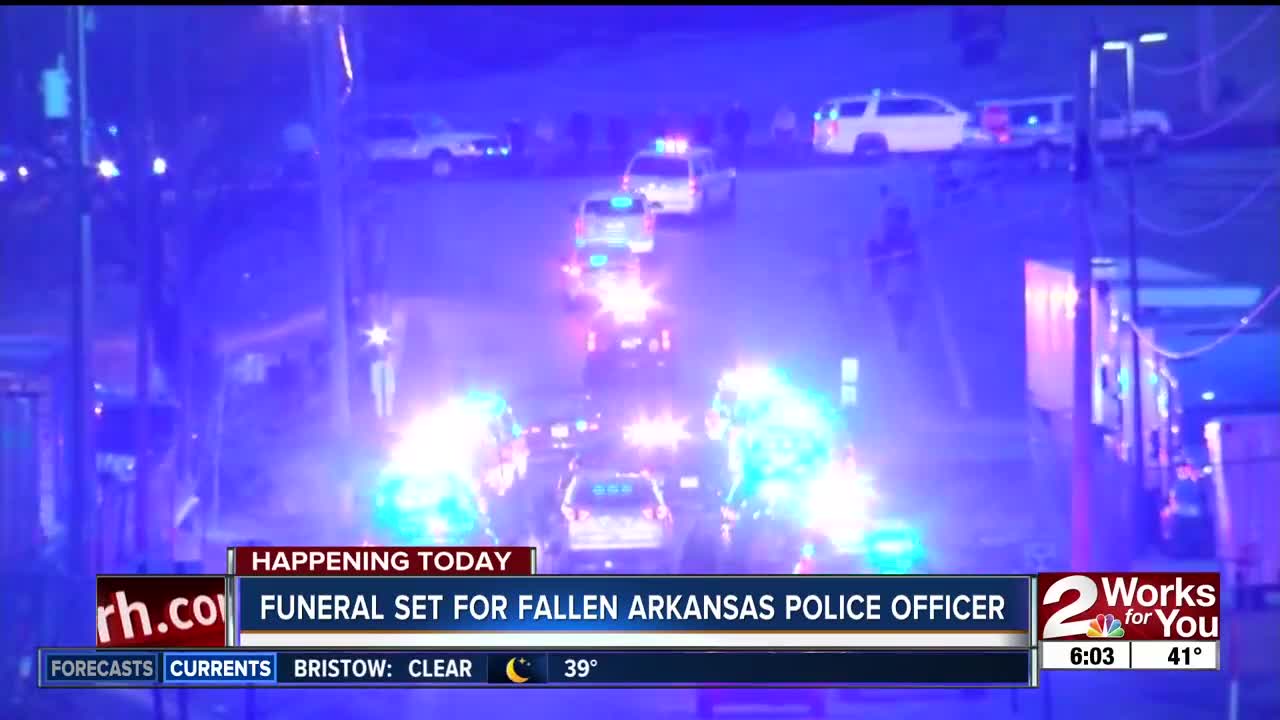 Funeral set for fallen Arkansas Police Officer