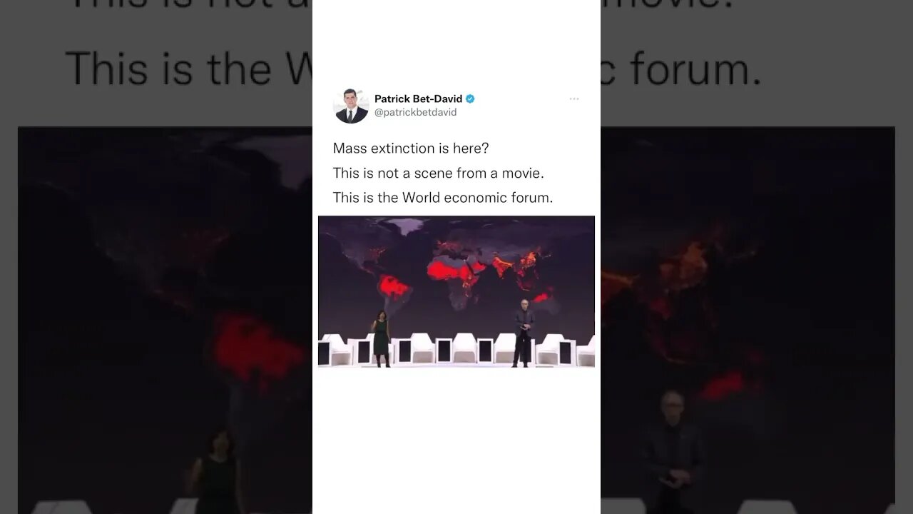 The World Economic Forum says we are facing MASS EXTINCTION!