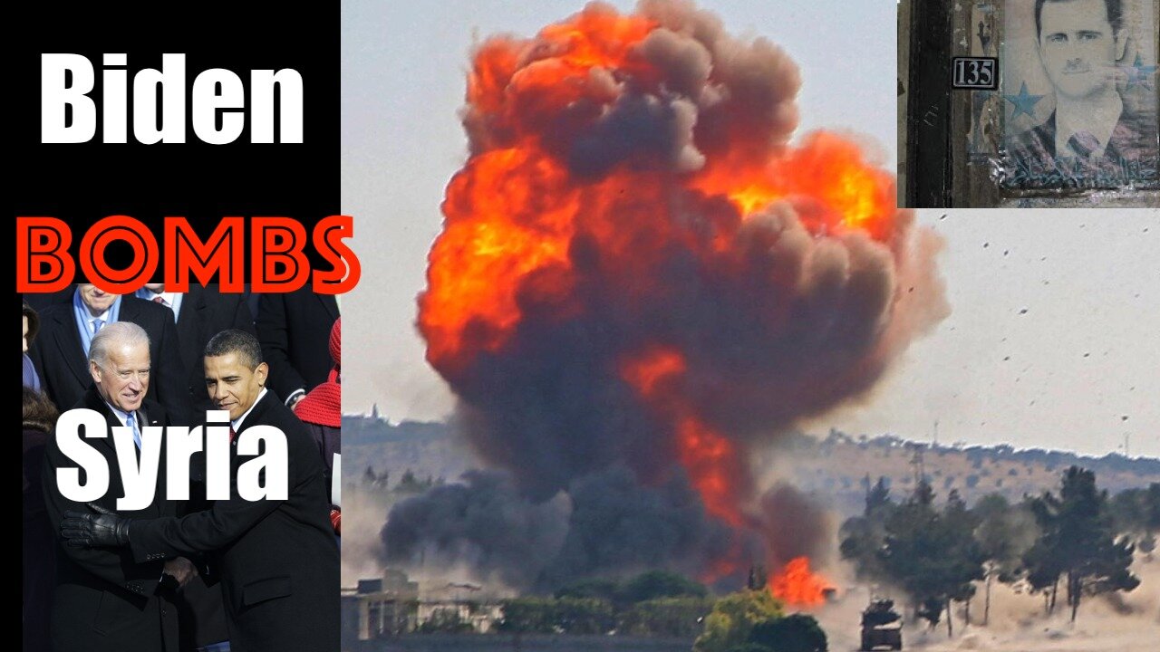 America BACK AT WAR as Biden Bombs Syria (1 month into Presidency)