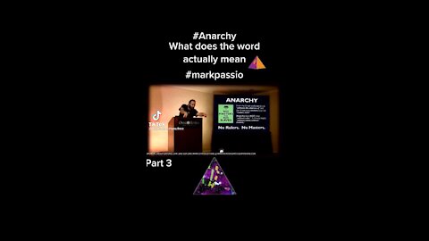 Mark Passio Anarchist Meaning pt2