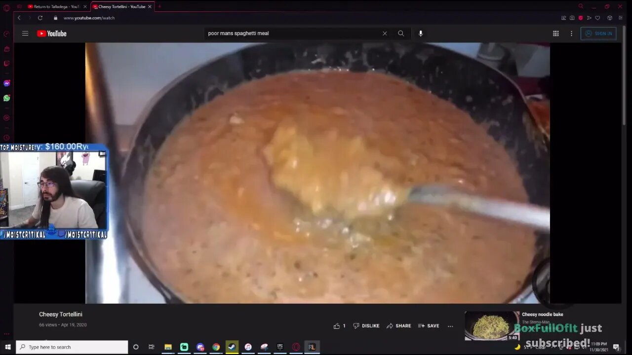 MoistCr1tikal Reacts To Illegal Cooking