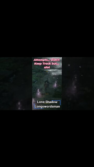Lone Shadow Longswordsman Shoulda used both his arms #shorts #gamingshorts