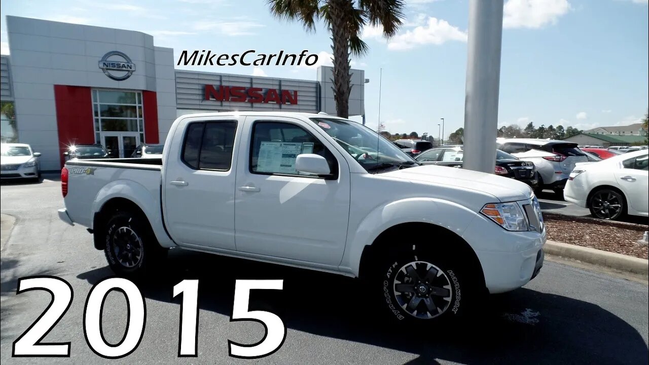 2015 Nissan Frontier Pro 4x