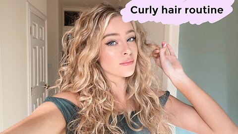 Curly hair routine!! VLOGMAS day 11