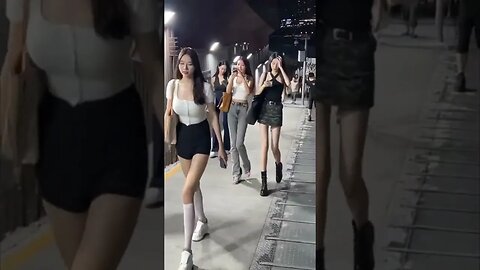 What Would You Do When Confronted With A Parade Of Beautiful Chinese Girls?