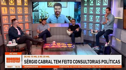 Sérgio Cabral tem feito consultorias políticas