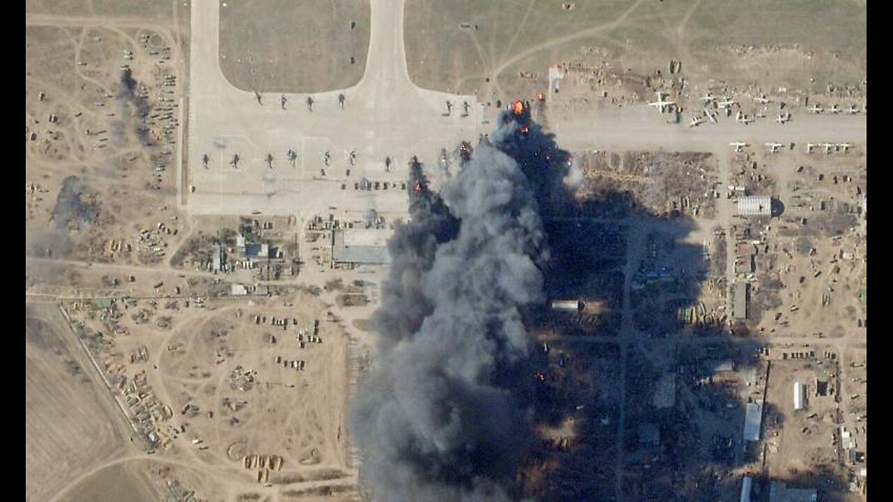 Russian Su-35 plane was downed in Crimea -The moment the plane caught fire and crashed to the ground