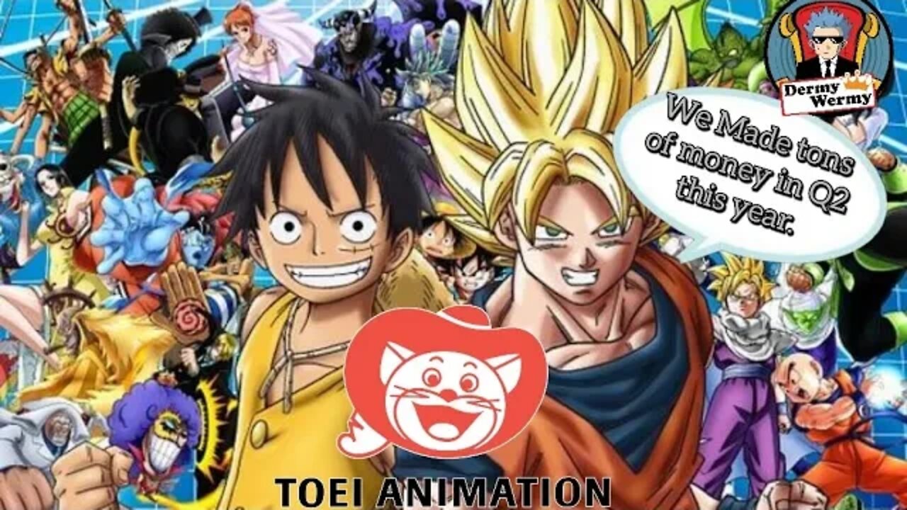 Dragon Ball and One Piece brings great profit to Toei