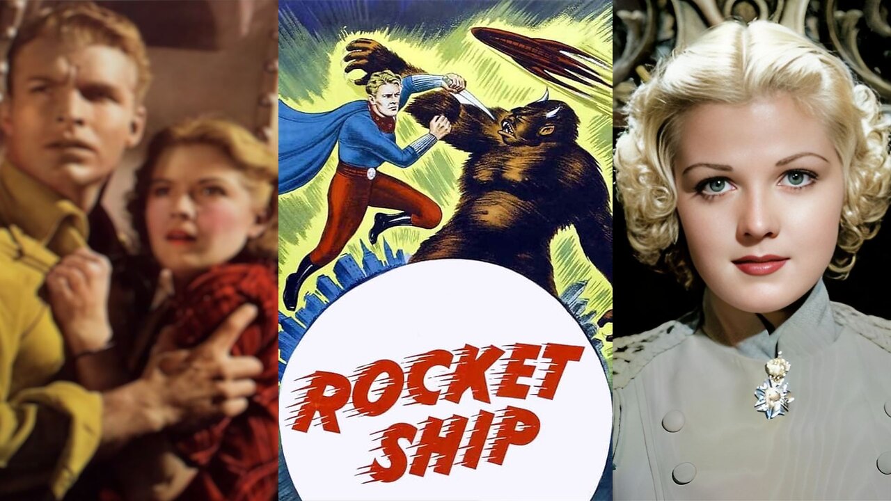 ROCKETSHIP (1938) Buster Crabbe, Jean Rogers & Charles Middleton | Sci-Fi, Action, Adventure | B&W