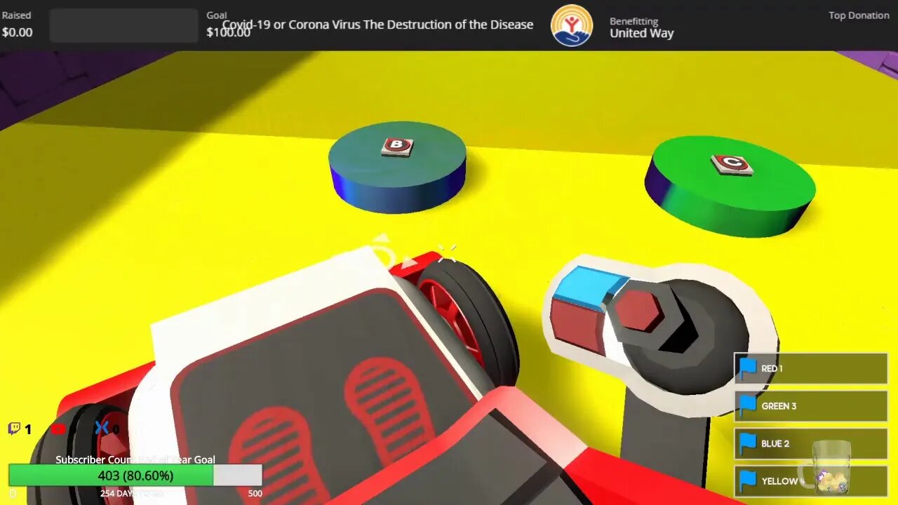 Corona Virus Cure Fund Raising - A Game Within a Game - Gamecraft