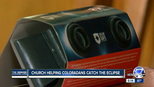 Church helping Coloradans catch the Great American Eclipse