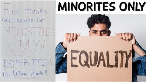 "Minorities Only" Sign At Michigan State University