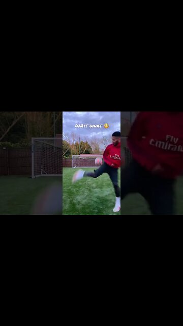 INSANE SPINNING NINJA TRICKSHOT 🥷⚽️🎯 #Shorts | Jeremy Lynch